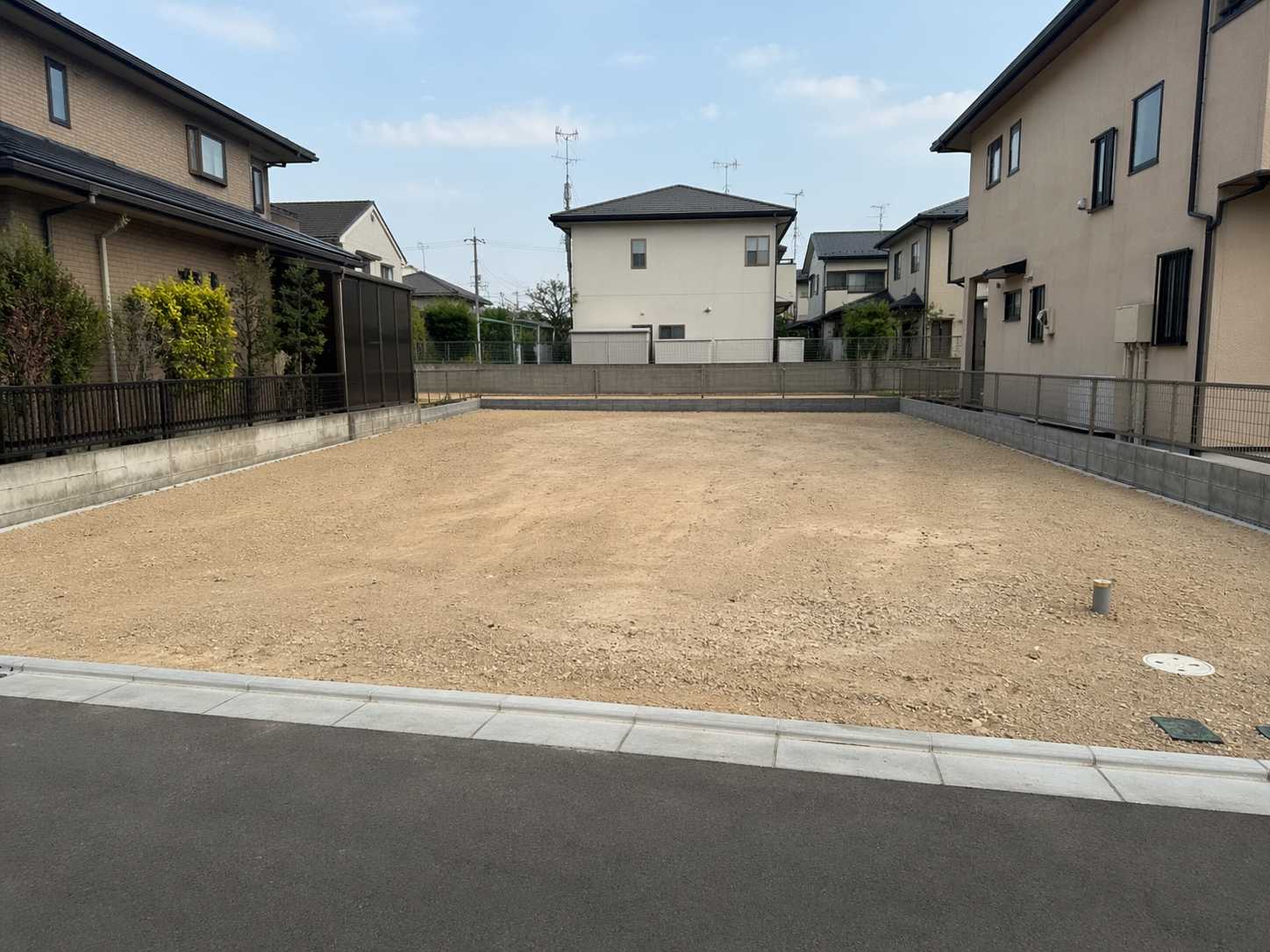 整地と土工事のイメージ