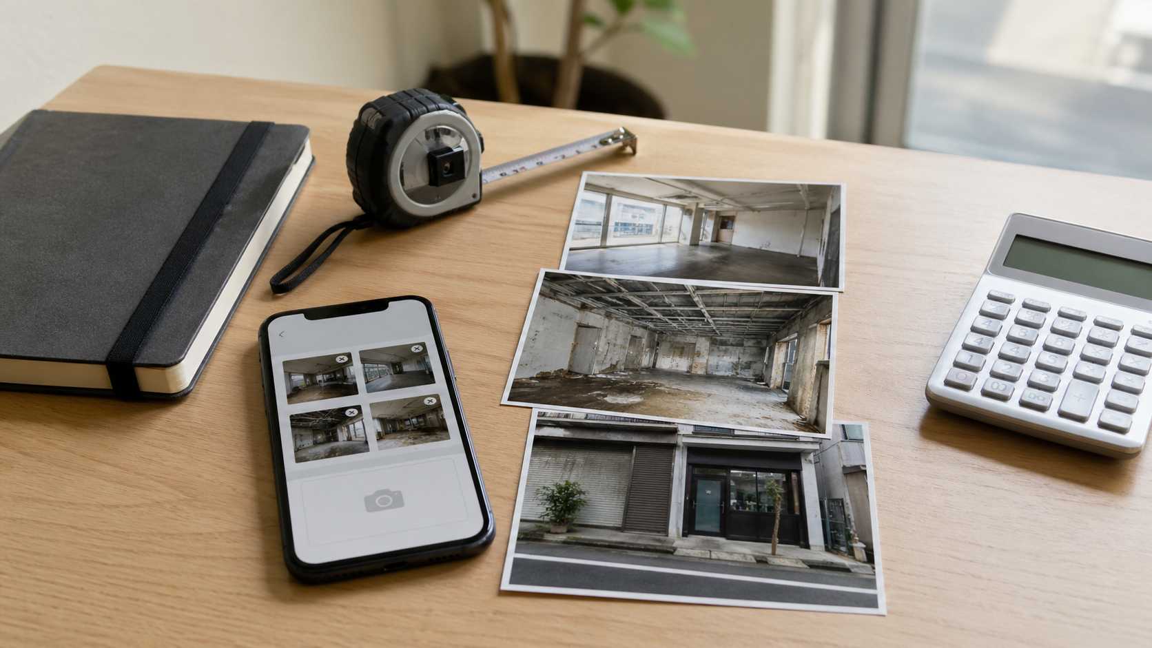 店舗内装解体の写真相談と見積もり準備