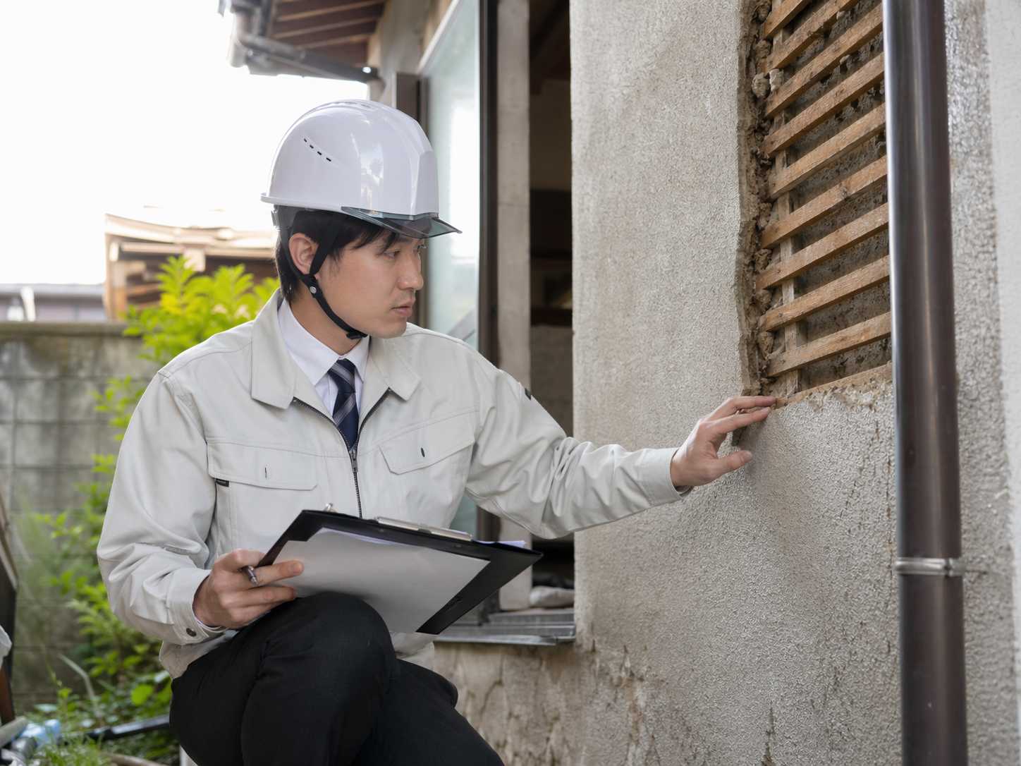 アスベスト確認のイメージ