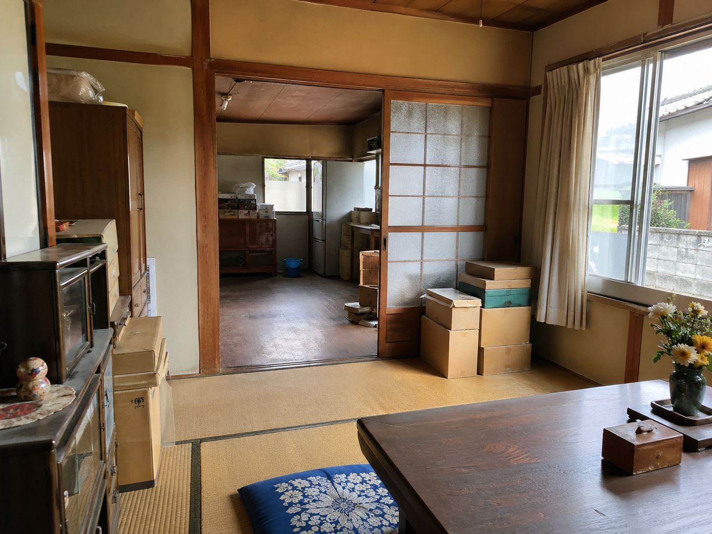 残置物の量による費用変動イメージ