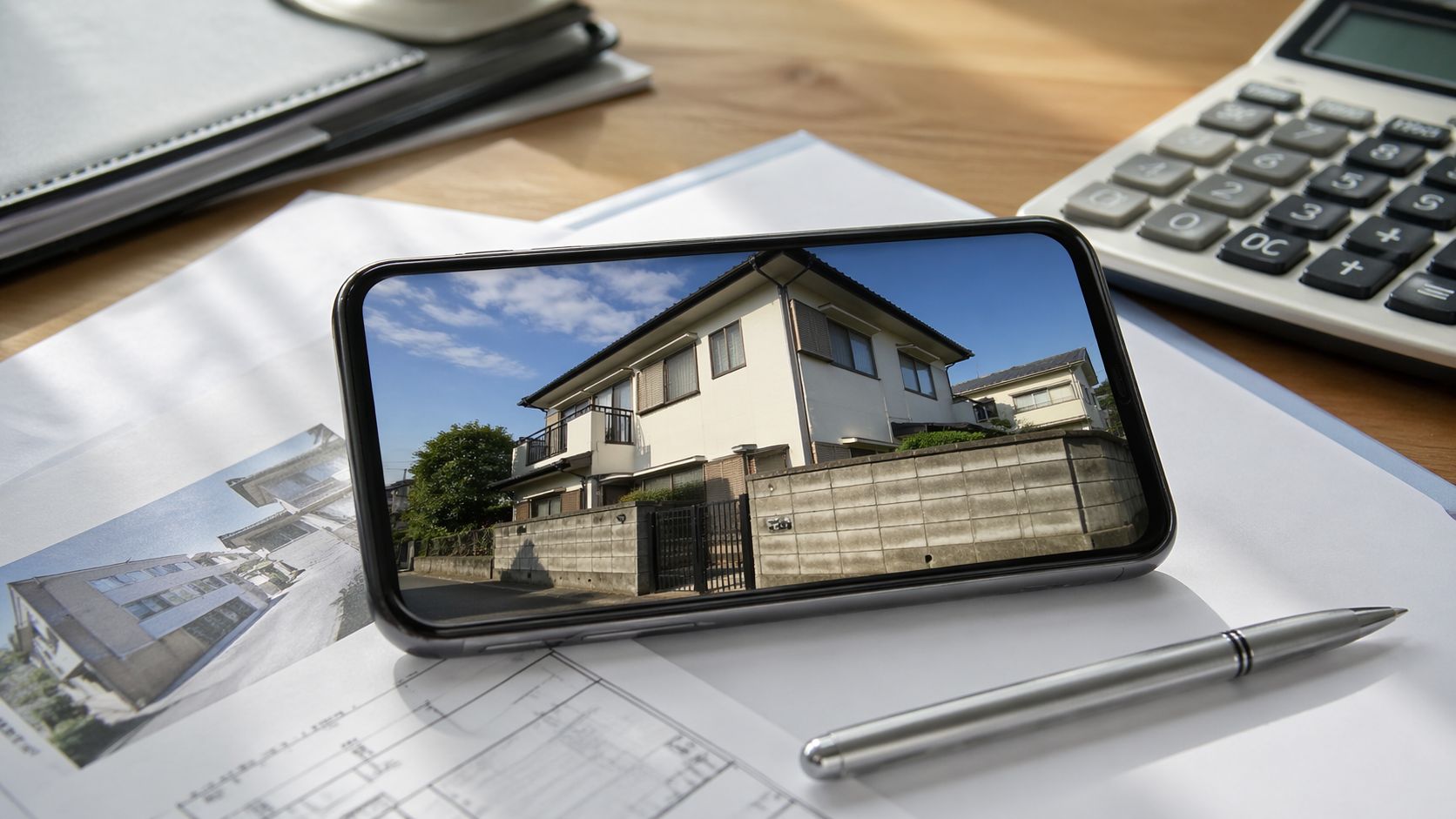 補助金と解体工事の確認イメージ