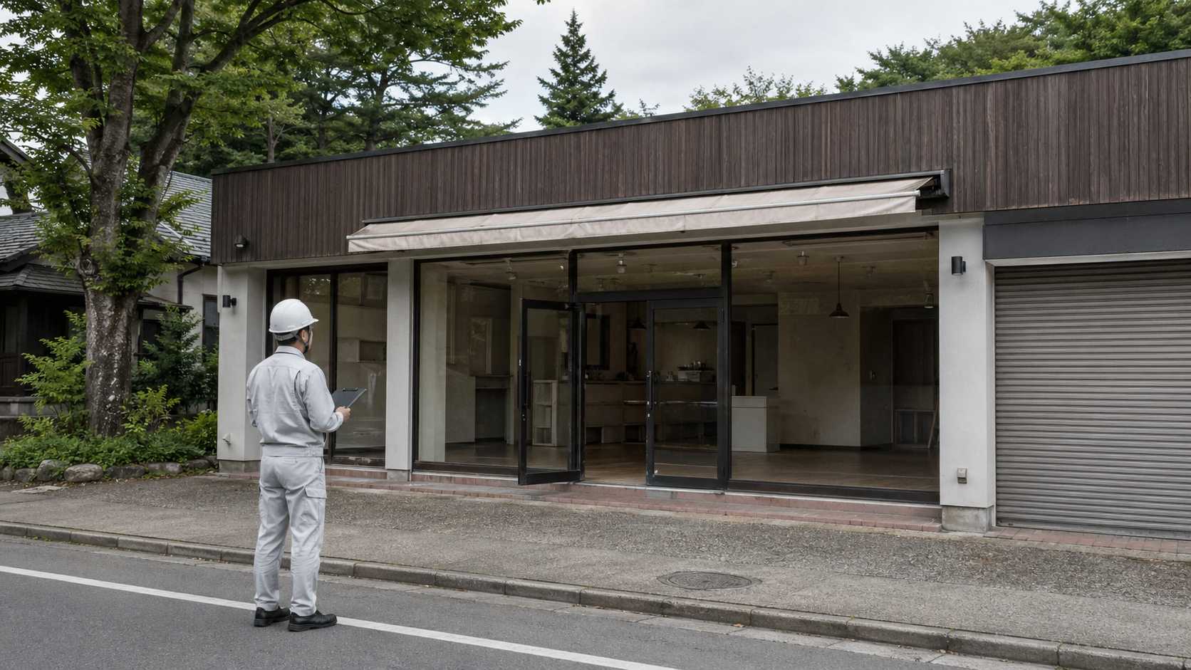 軽井沢町の店舗や事務所の内装解体を相談するイメージ